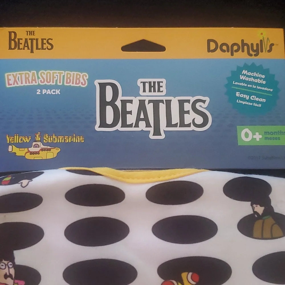 Daphyls The Beatles Extra Soft Bibs